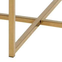 Fredriks Beistelltisch Katori VI - Glas / Eisen - Marmor Weiß Dekor / Gold -Wohnzimmermöbel boutique en ligne 1000154368 200610 06560000003 DETAILS P000000001000154368