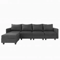 Fredriks Ecksofa Lavara III - Webstoff - Dunkelgrau 14 Fredriks Ecksofa Lavara III - Webstoff - Dunkelgrau -Wohnzimmermöbel boutique en ligne 1000154410 191219 10544500022 DETAILS P000000001000154410
