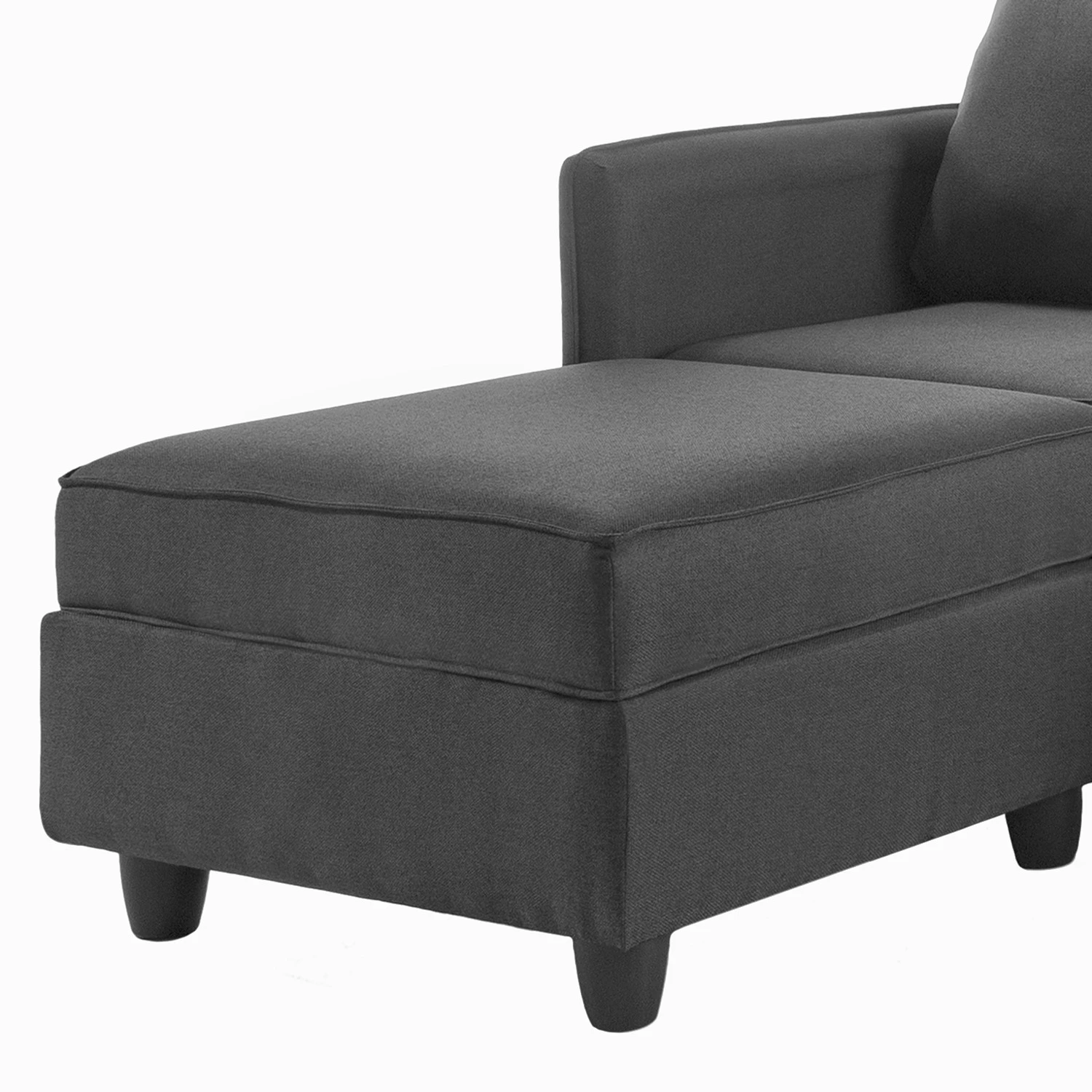 Fredriks Ecksofa Lavara III - Webstoff - Dunkelgrau 9 Fredriks Ecksofa Lavara III - Webstoff - Dunkelgrau – Bild 9