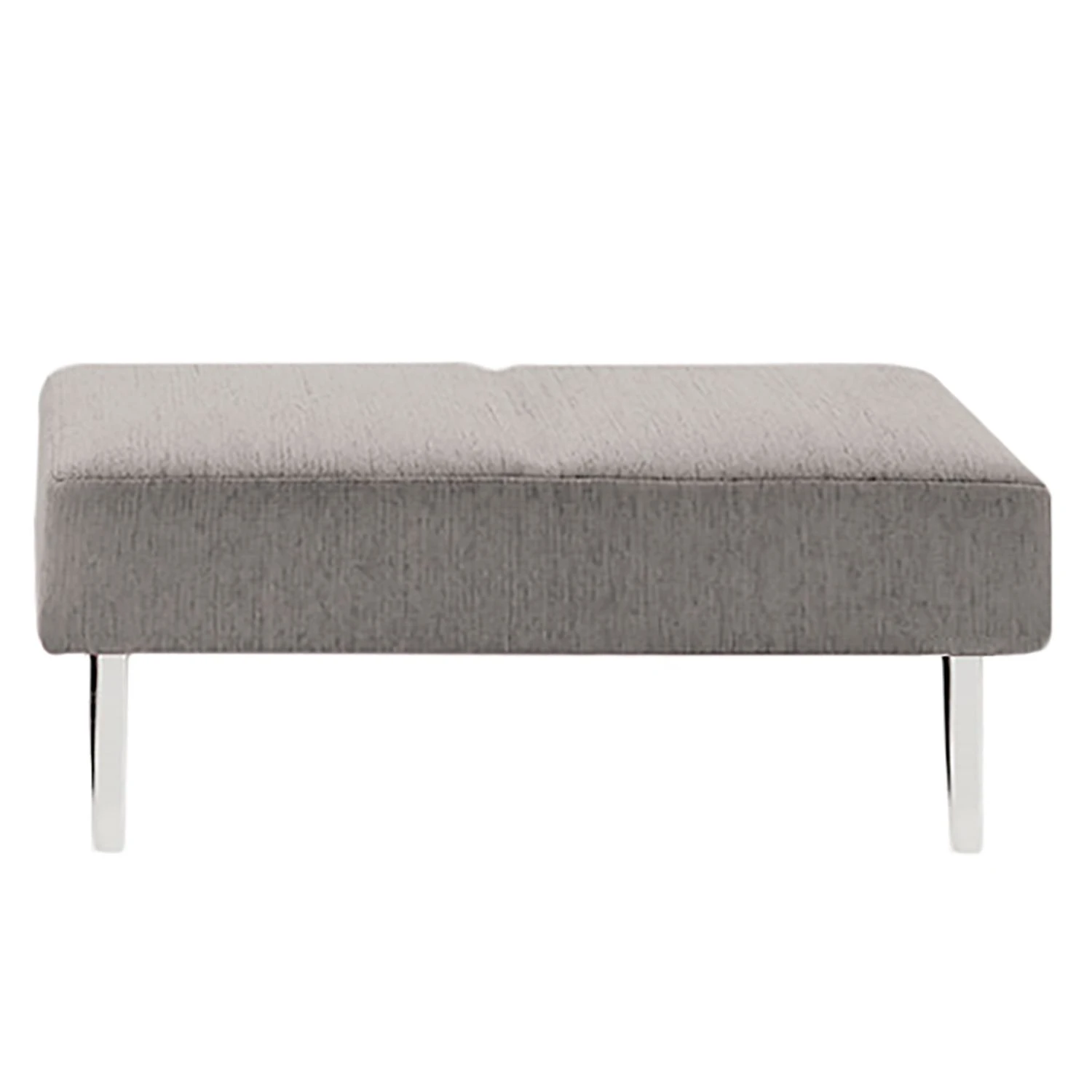 Chillout by Franz Fertig Polsterhocker Goran - Webstoff - Grau 1 Chillout by Franz Fertig Polsterhocker Goran - Webstoff - Grau