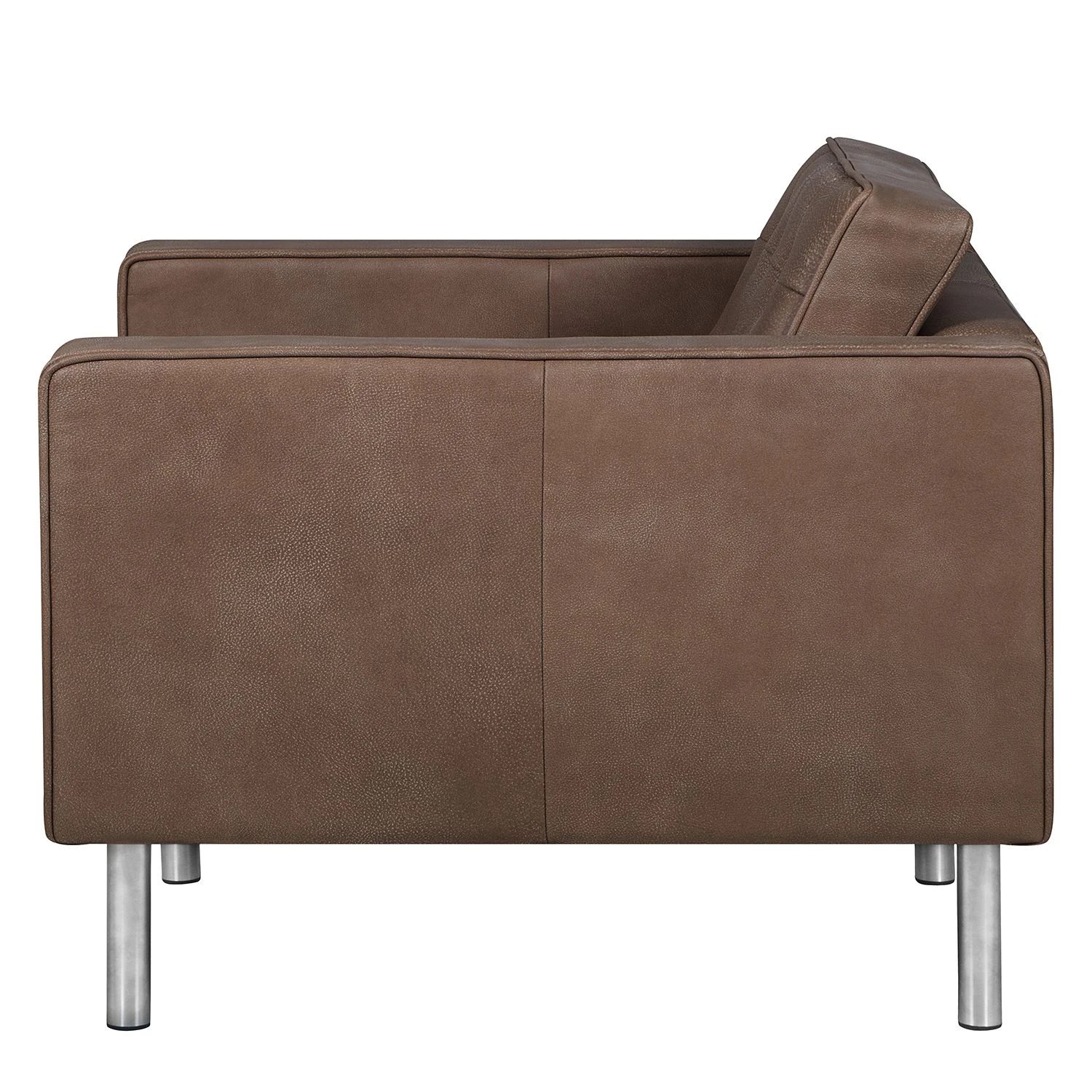 Fredriks Sessel Chelsea IV - Echtleder - Echtleder Custo: Dunkelbraun - Zylinder 4 Fredriks Sessel Chelsea IV - Echtleder - Echtleder Custo: Dunkelbraun - Zylinder – Bild 4