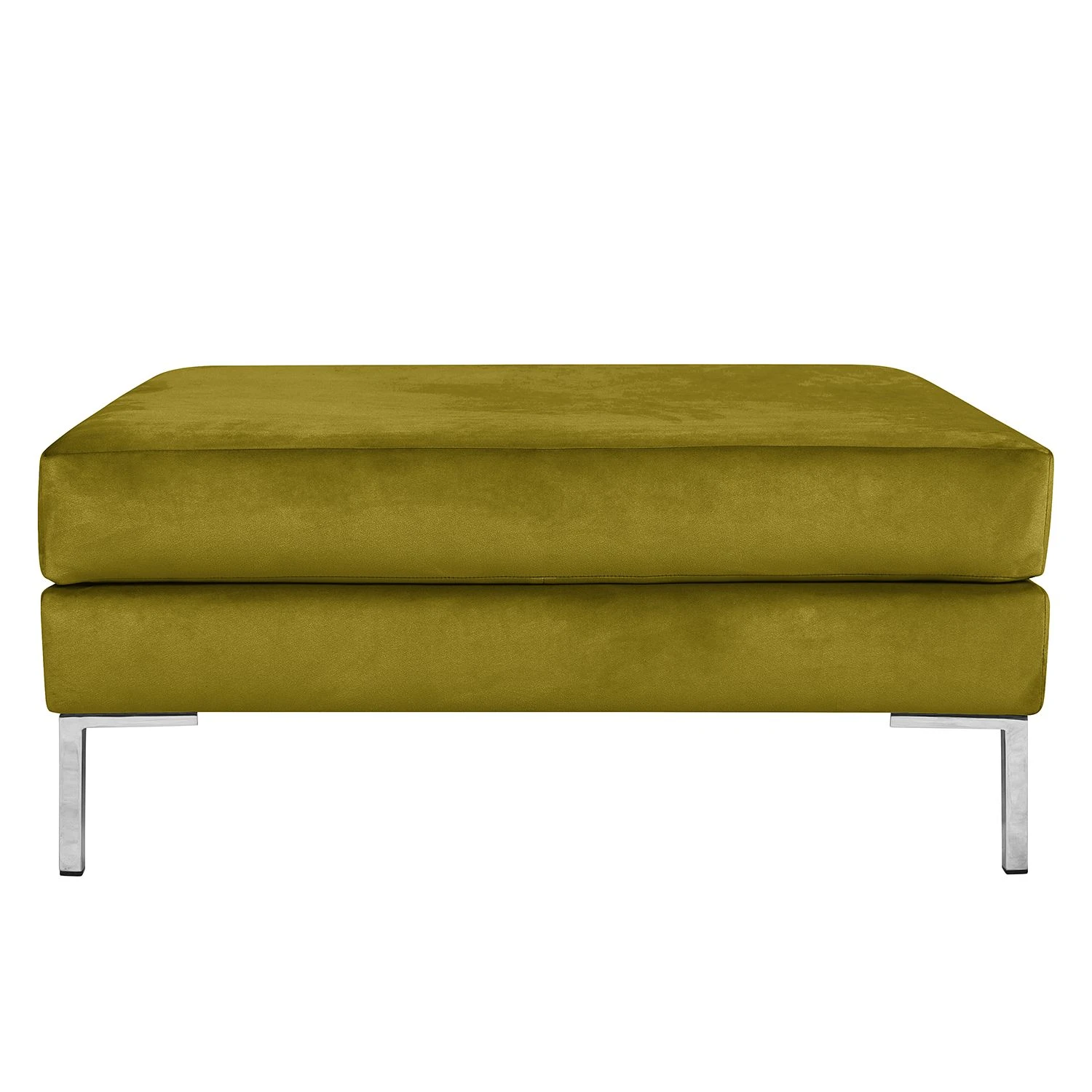 Fredriks Polsterhocker Portobello III - Samt - Stoff Tond: Grün - Eckig 3 Fredriks Polsterhocker Portobello III - Samt - Stoff Tond: Grün - Eckig – Bild 3