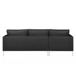 Fredriks Ecksofa Portobello IV - Echtleder - Echtleder Lasde: Schwarz - Breite: 207 cm - Longchair davorstehend links -Wohnzimmermöbel boutique en ligne 1000156763 190215 13004802115 GALLERYIMAGES P000000001000156763