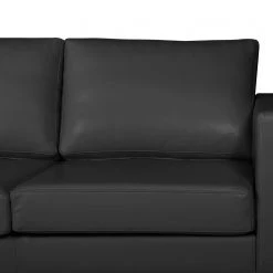 Fredriks Ecksofa Portobello IV - Echtleder - Echtleder Lasde: Schwarz - Breite: 207 cm - Longchair davorstehend links -Wohnzimmermöbel boutique en ligne 1000156763 190215 13004802116 GALLERYIMAGES P000000001000156763