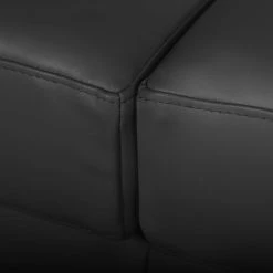 Fredriks Ecksofa Portobello IV - Echtleder - Echtleder Lasde: Schwarz - Breite: 207 cm - Longchair davorstehend links -Wohnzimmermöbel boutique en ligne 1000156763 190215 13004802117 GALLERYIMAGES P000000001000156763