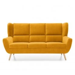 Norrwood Sofa Glenhaven (3-Sitzer) - Samt - Senfgelb -Wohnzimmermöbel boutique en ligne 1000157401 190320 11541000269 GALLERYIMAGES P000000001000157401