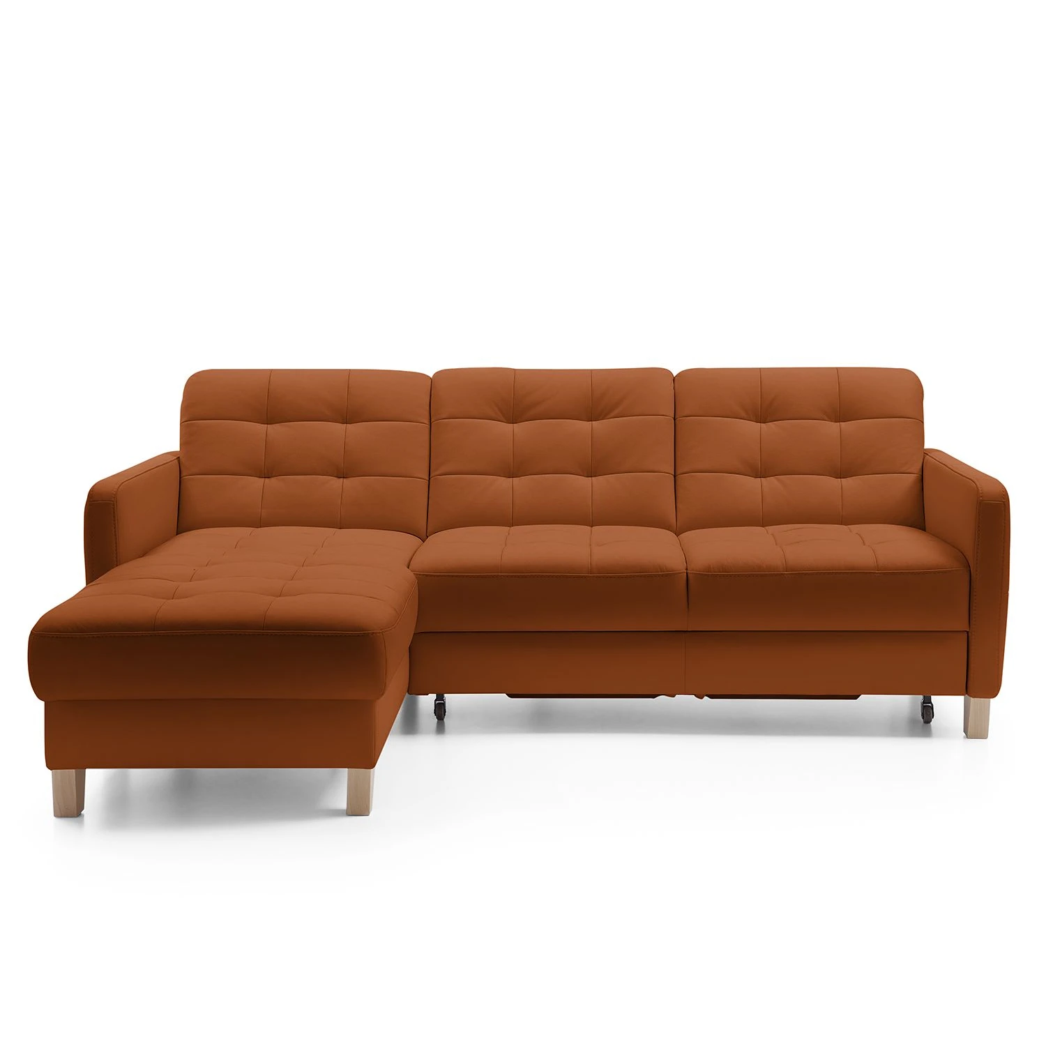 Loftscape Ecksofa Princesa - Echtleder - Cognac - Schlaffunktion - Bettkasten 6 Loftscape Ecksofa Princesa - Echtleder - Cognac - Schlaffunktion - Bettkasten – Bild 6