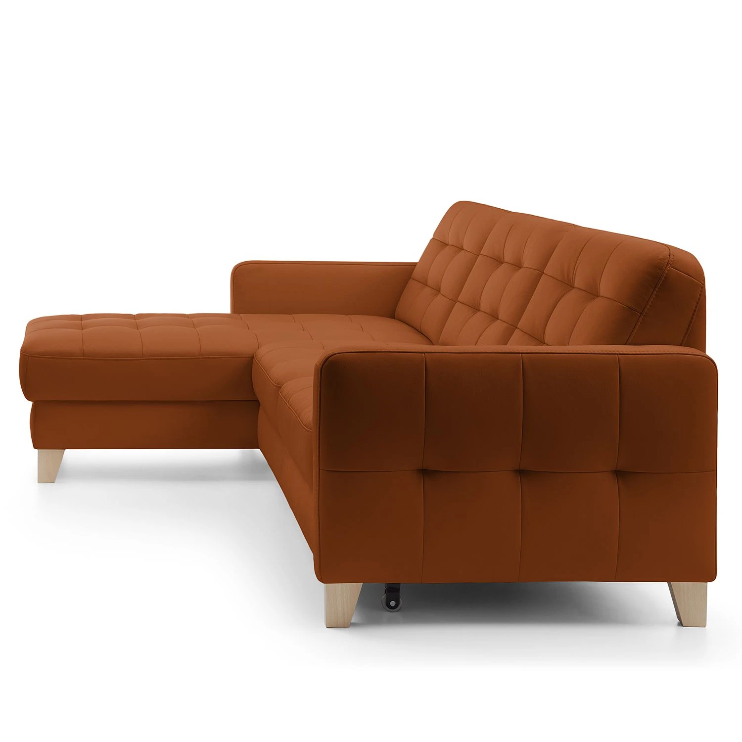 Loftscape Ecksofa Princesa - Echtleder - Cognac - Schlaffunktion - Bettkasten 7 Loftscape Ecksofa Princesa - Echtleder - Cognac - Schlaffunktion - Bettkasten – Bild 7