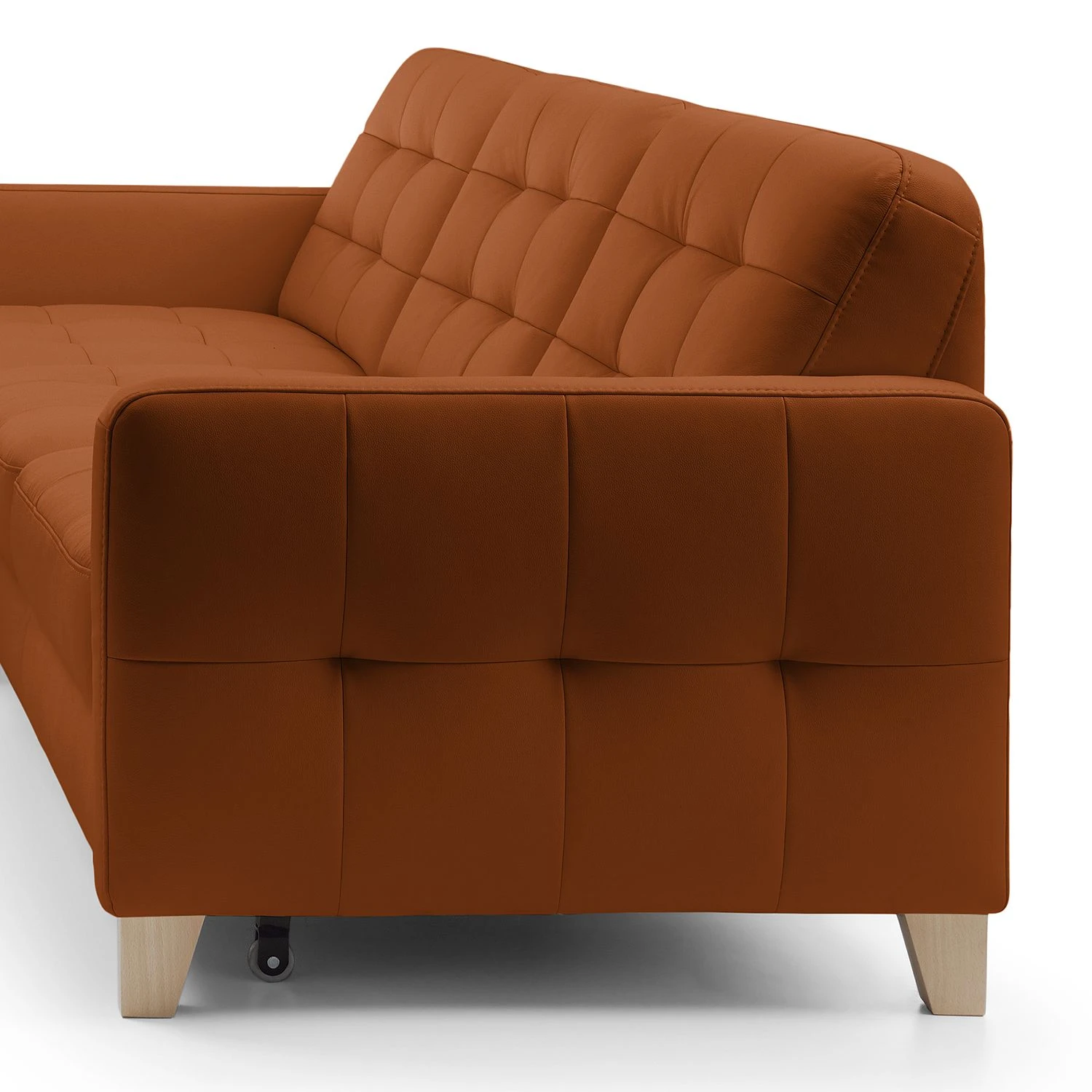 Loftscape Ecksofa Princesa - Echtleder - Cognac - Schlaffunktion - Bettkasten 12 Loftscape Ecksofa Princesa - Echtleder - Cognac - Schlaffunktion - Bettkasten – Bild 12