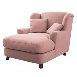 Ridgevalley XXL Sessel Garza II - Flachgewebe - Mauve