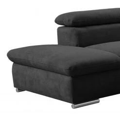 Loftscape Wohnlandschaft Glenaire I - Strukturstoff - Schwarz - Longchair davorstehend rechts / Ottomane links - Schlaffunktion für dauerhafte Nutzung 18 Loftscape Wohnlandschaft Glenaire I - Strukturstoff - Schwarz - Longchair davorstehend rechts / Ottomane links - Schlaffunktion für dauerhafte Nutzung -Wohnzimmermöbel boutique en ligne 1000157820 190314 11253701166 GALLERYIMAGES P000000001000157820