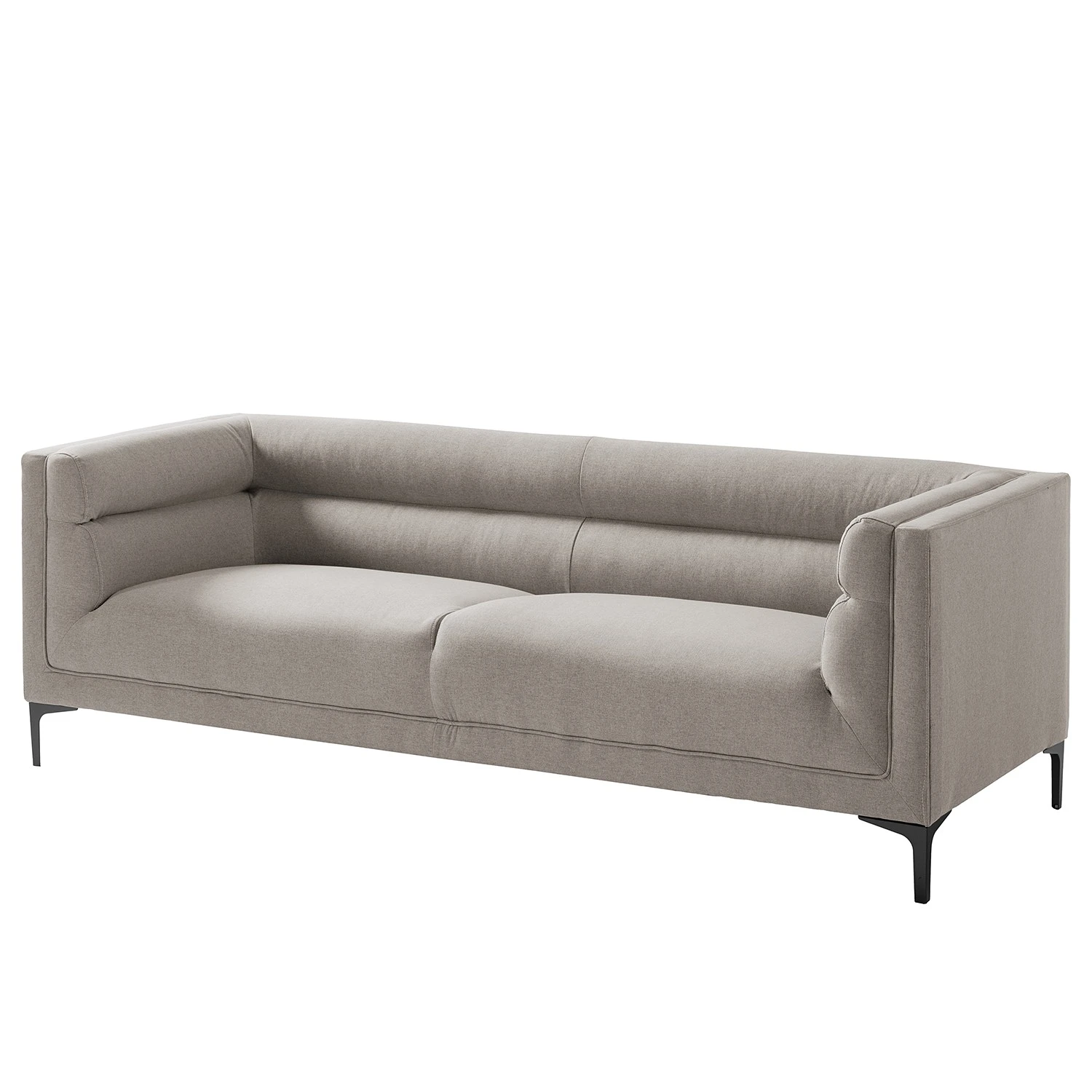 Fredriks Sofa Surfside (3-Sitzer) - Webstoff - Hellgrau 1 Fredriks Sofa Surfside (3-Sitzer) - Webstoff - Hellgrau