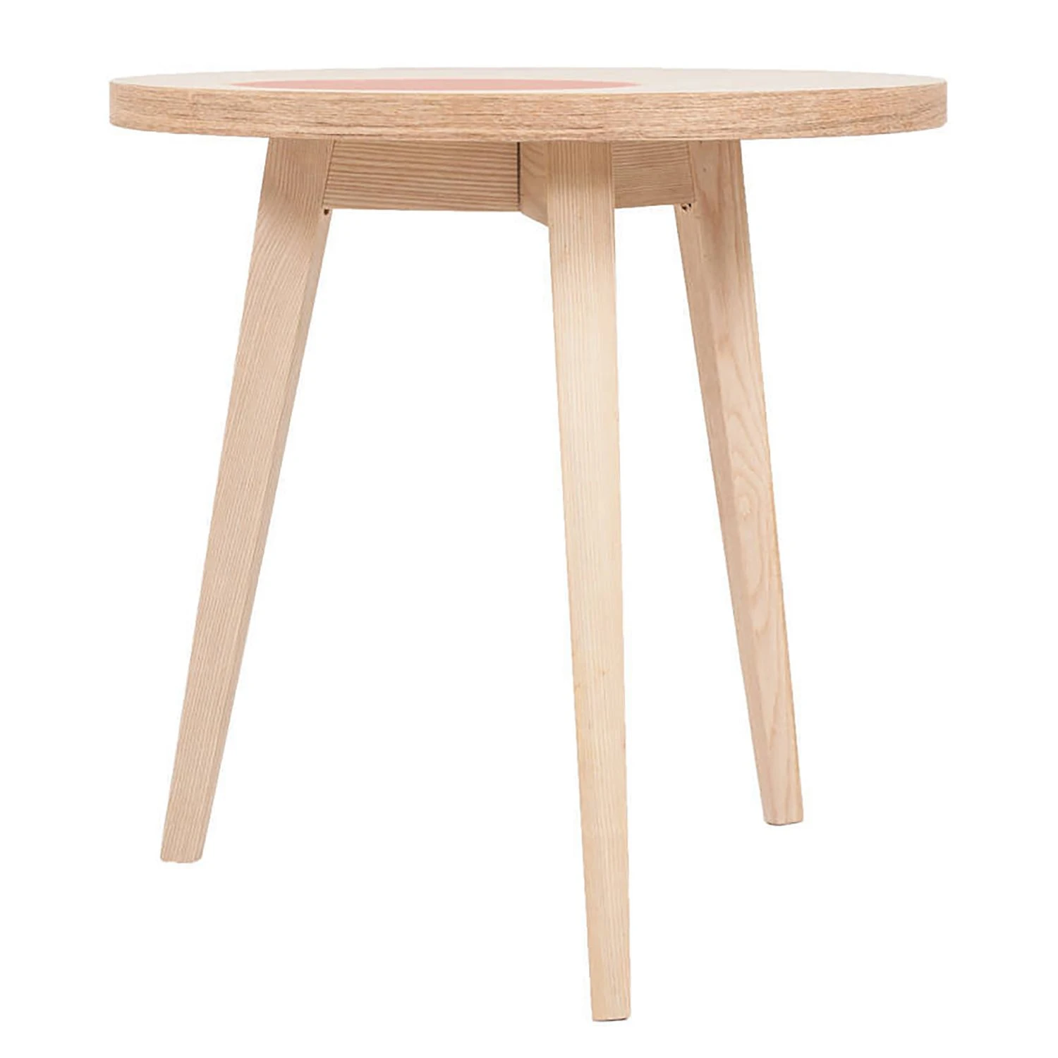 Kayoom Beistelltisch Addison - Esche teilmassiv - Pastellapricot 3 Kayoom Beistelltisch Addison - Esche teilmassiv - Pastellapricot – Bild 3