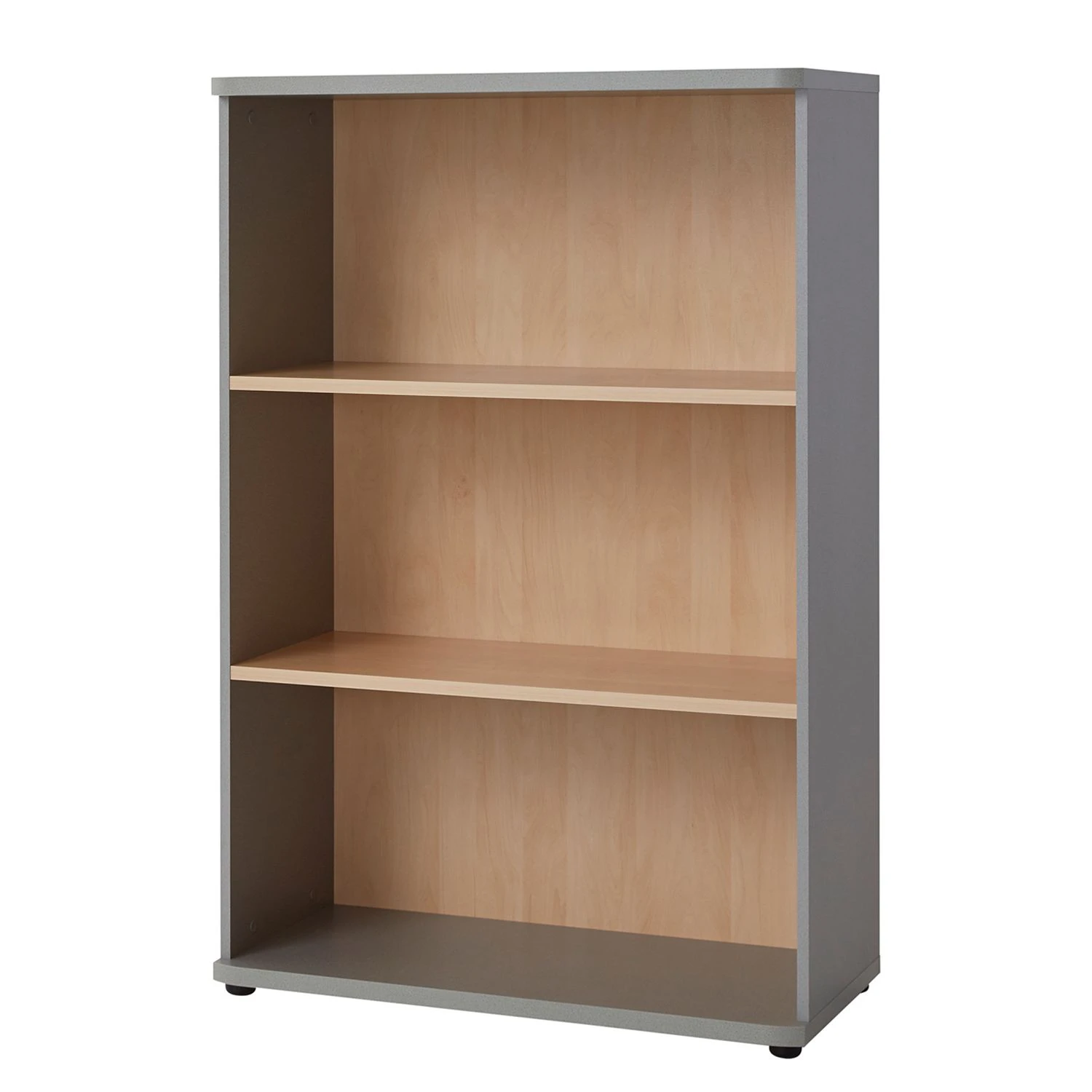 Germania Aktenregal Avero I - Ahorn Dekor / Silber 1 Germania Aktenregal Avero I - Ahorn Dekor / Silber