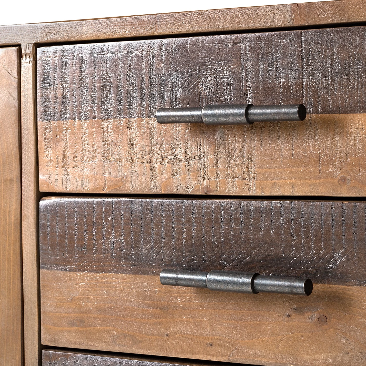 Ars manufacti Sideboard Tamati II - Pinie massiv / Eisen - Pinie / Schwarz 16 Ars manufacti Sideboard Tamati II - Pinie massiv / Eisen - Pinie / Schwarz – Bild 16