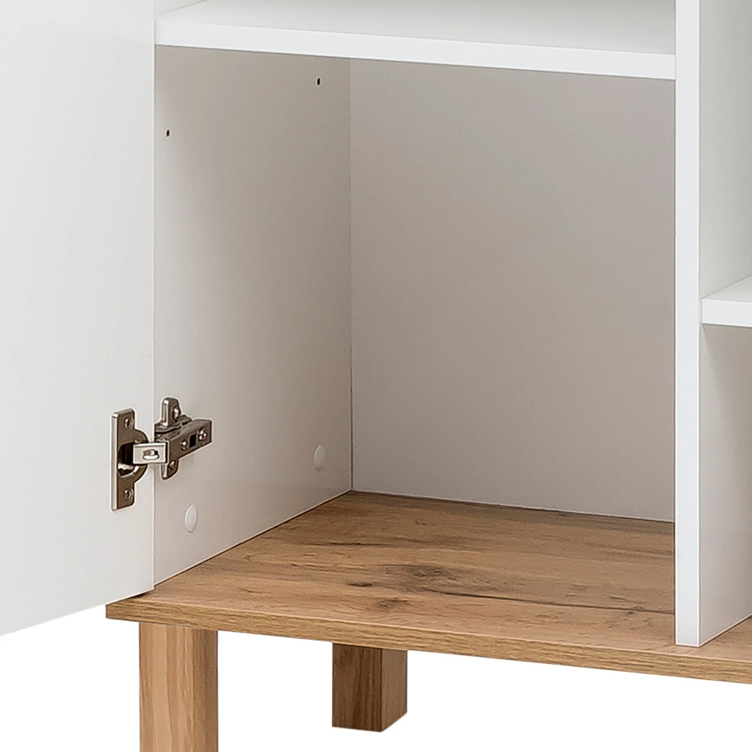 Schildmeyer Kommode Padua - Weiß / Eiche 5 Schildmeyer Kommode Padua - Weiß / Eiche – Bild 5