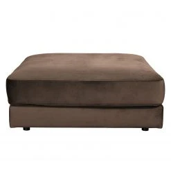 Jack & Alice Polsterhocker Oakey I - Samt - Braun -Wohnzimmermöbel boutique en ligne 1000166864 190502 13144400235 GALLERYIMAGES P000000001000166864