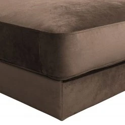 Jack & Alice Polsterhocker Oakey I - Samt - Braun -Wohnzimmermöbel boutique en ligne 1000166864 190502 13144400236 GALLERYIMAGES P000000001000166864