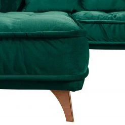 Jack & Alice Ecksofa Polich - Samt - Dunkelgrün - Ottomane davorstehend links 20 Jack & Alice Ecksofa Polich - Samt - Dunkelgrün - Ottomane davorstehend links -Wohnzimmermöbel boutique en ligne 1000166872 190502 13145800345 GALLERYIMAGES P000000001000166872