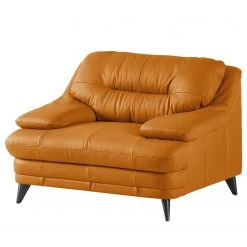 Fredriks Sessel Lutz II - Echtleder - Goldbraun