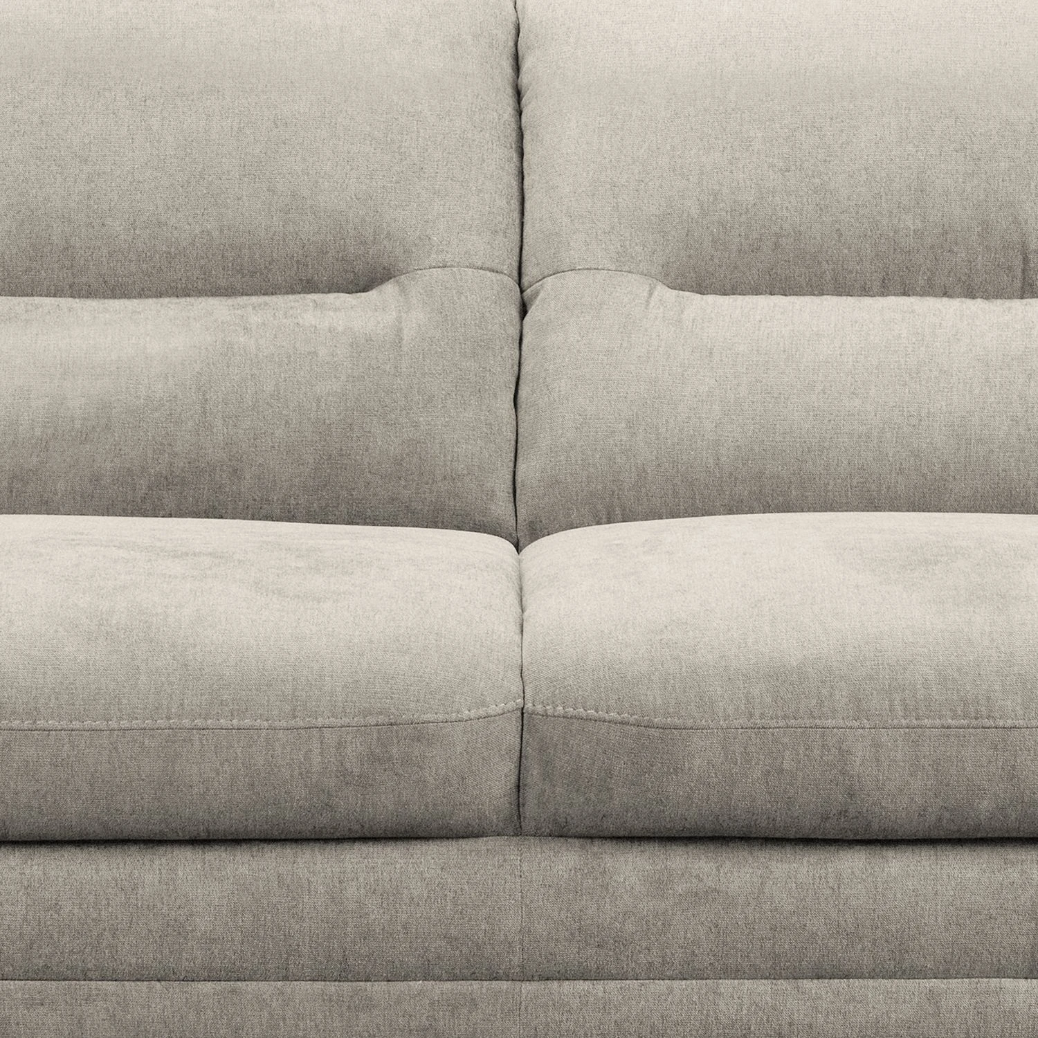 Fredriks Sofa Lutz I (2-Sitzer) - Microfaser - Sandgrau 5 Fredriks Sofa Lutz I (2-Sitzer) - Microfaser - Sandgrau – Bild 5