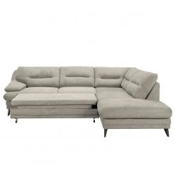 Fredriks Ecksofa Lutz III - Microfaser - Sandgrau - Ottomane davorstehend rechts -Wohnzimmermöbel boutique en ligne 1000167424 190402 16530300216 GALLERYIMAGES P000000001000167424