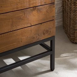 Ars manufacti Sideboard Grasby II - Altholz Pinie / Metall - Pinie Dunkel / Schwarz -Wohnzimmermöbel boutique en ligne 1000168548 191126 17373400014 DETAILS P000000001000168548