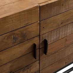 Ars manufacti Sideboard Grasby II - Altholz Pinie / Metall - Pinie Dunkel / Schwarz -Wohnzimmermöbel boutique en ligne 1000168548 191126 17373500022 DETAILS P000000001000168548