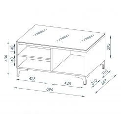 Maja Möbel Couchtisch Shino - Glas Schwarz / Schwarz 8 Maja Möbel Couchtisch Shino - Glas Schwarz / Schwarz -Wohnzimmermöbel boutique en ligne 1000170650 190418 12394500227 GALLERYIMAGES P000000001000170650