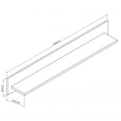 Loftscape Wandboard Charnocks - Weiß - Breite: 140 cm 5 Loftscape Wandboard Charnocks - Weiß - Breite: 140 cm -Wohnzimmermöbel boutique en ligne 1000171311 190424 07575400016 GALLERYIMAGES P000000001000171311