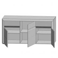 Loftscape Sideboard Charnocks - Hochglanz Weiß / Matt Weiß 8 Loftscape Sideboard Charnocks - Hochglanz Weiß / Matt Weiß -Wohnzimmermöbel boutique en ligne 1000171351 190424 07580400254 GALLERYIMAGES P000000001000171351