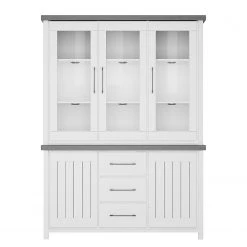 Ridgevalley Buffet Touros - Kiefer massiv - Kiefer Weiß / Grau 12 Ridgevalley Buffet Touros - Kiefer massiv - Kiefer Weiß / Grau -Wohnzimmermöbel boutique en ligne 1000171357 190424 07580500294 GALLERYIMAGES P000000001000171357