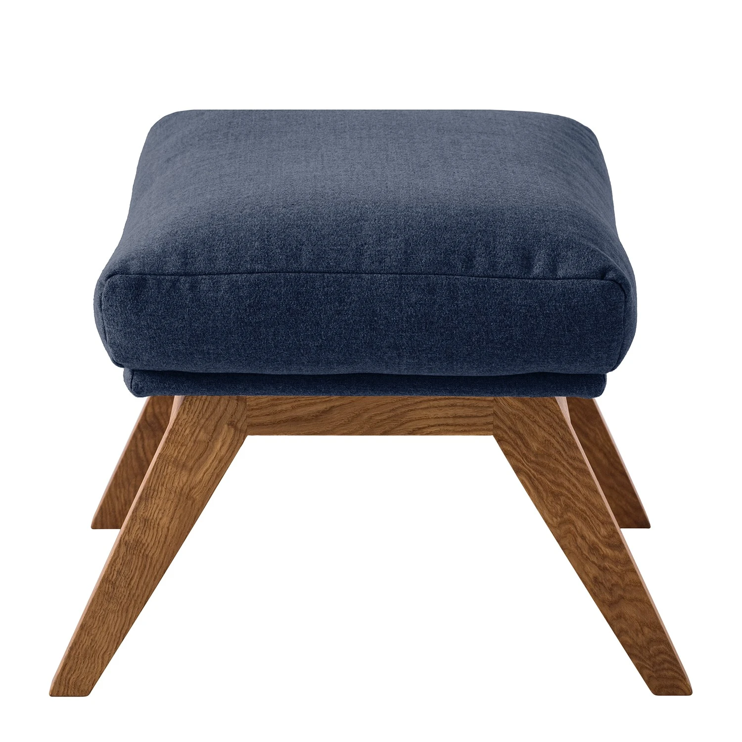 Studio Copenhagen Polsterhocker Garbo VII - Webstoff Milan: Dunkelblau - Eiche Dunkel 5 Studio Copenhagen Polsterhocker Garbo VII - Webstoff Milan: Dunkelblau - Eiche Dunkel – Bild 5