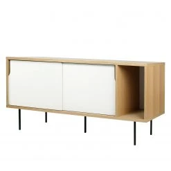 Temahome Sideboard Noa II - Weiß - Eiche
