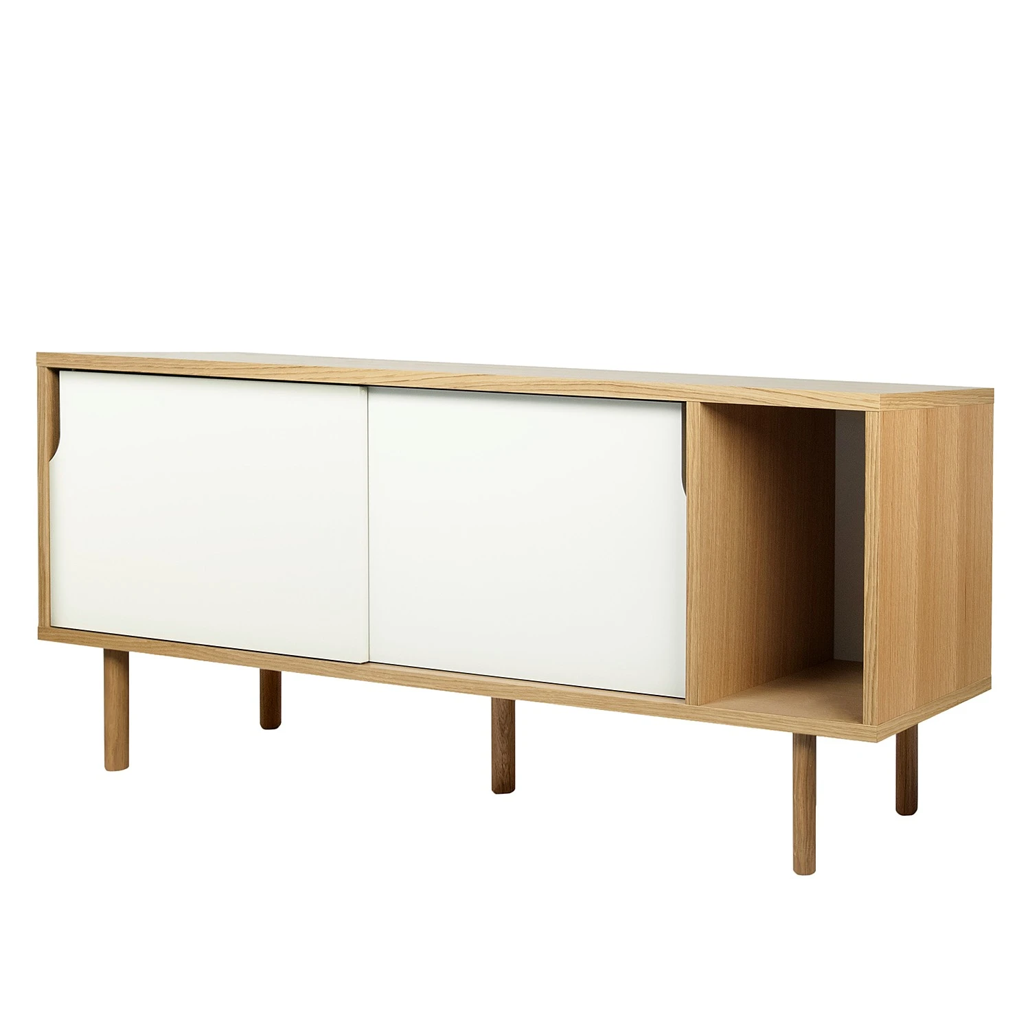 Temahome Sideboard Noa I - Weiß - Eiche 1 Temahome Sideboard Noa I - Weiß - Eiche
