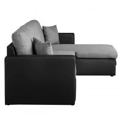 Fredriks Ecksofa Coventry II - Kunstleder/Webstoff - Grau / Schwarz -Wohnzimmermöbel boutique en ligne 1000172943 190724 16080800030 DETAILS P000000001000172943