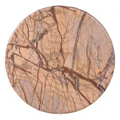 Jack & Alice Beistelltisch Miya - Marmor / Metall - Marmor Braun / Kupfer -Wohnzimmermöbel boutique en ligne 1000172976 190503 07494000122 GALLERYIMAGES P000000001000172976