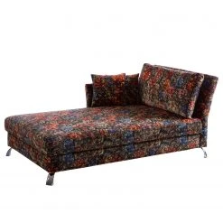 Jack & Alice Recamiere Hillarys IV - Samt - Breite: 110 cm - Armlehne davorstehend rechts