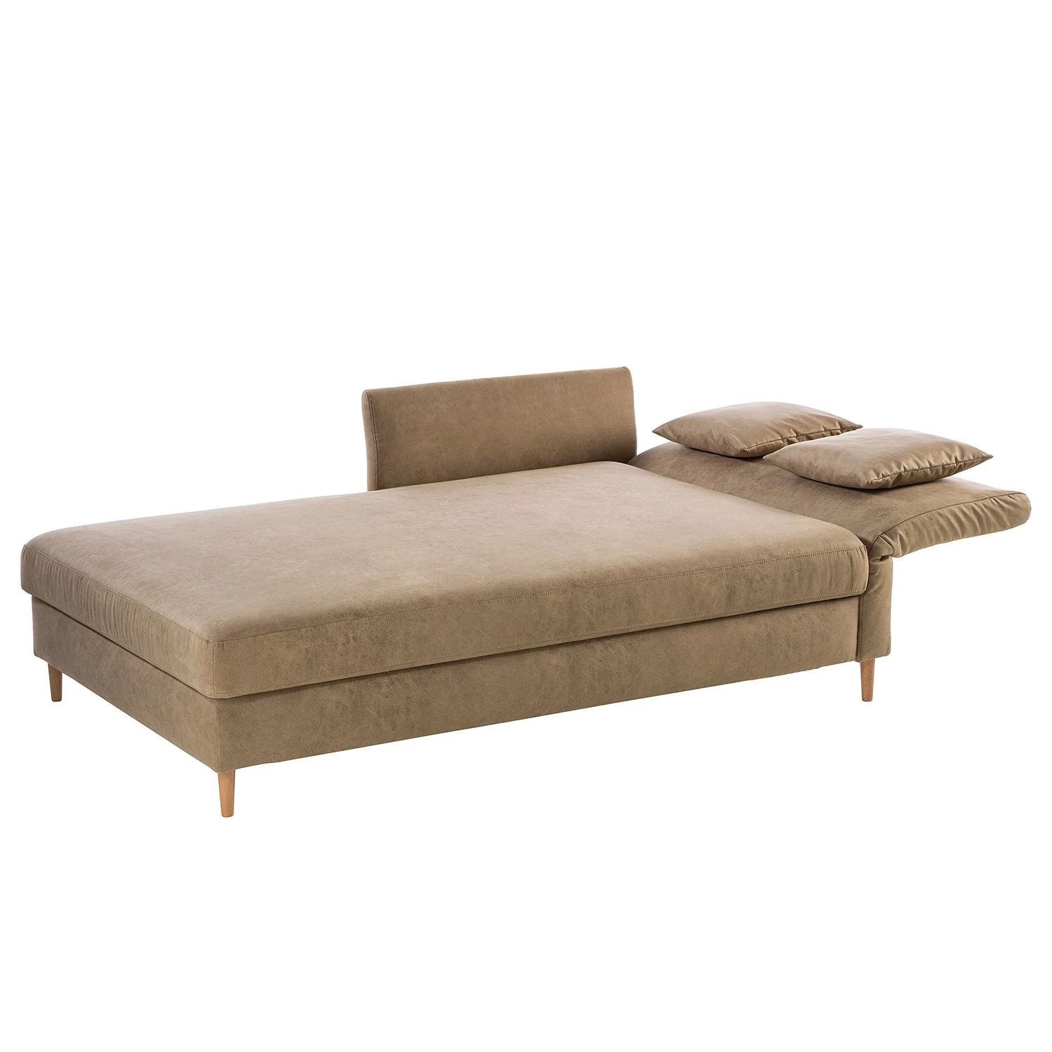 Ars Natura Recamiere Hillarys III - Antiklederlook - Latte Macchiato - Breite: 110 cm - Armlehne davorstehend rechts 3 Ars Natura Recamiere Hillarys III - Antiklederlook - Latte Macchiato - Breite: 110 cm - Armlehne davorstehend rechts – Bild 3