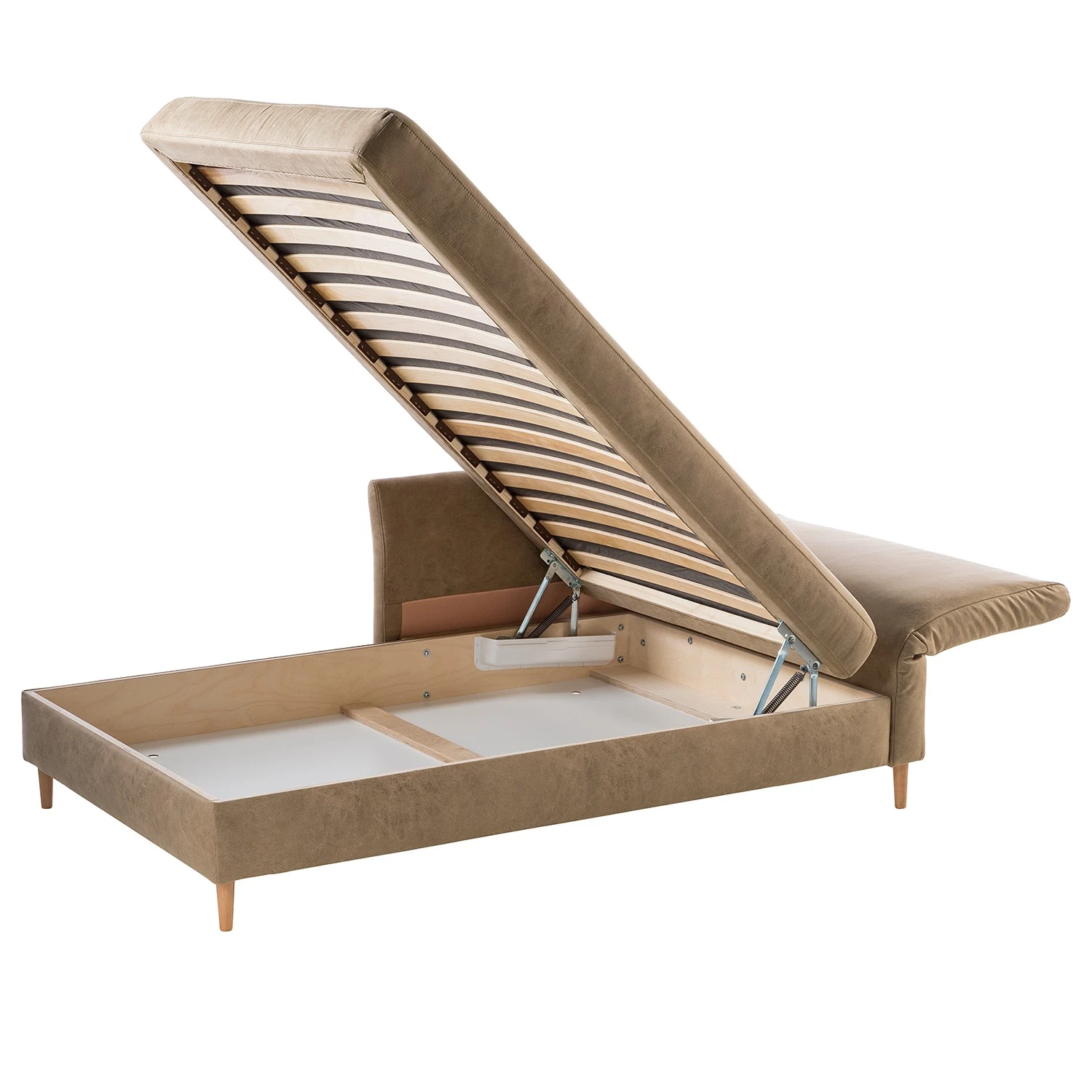 Ars Natura Recamiere Hillarys III - Antiklederlook - Latte Macchiato - Breite: 110 cm - Armlehne davorstehend rechts 7 Ars Natura Recamiere Hillarys III - Antiklederlook - Latte Macchiato - Breite: 110 cm - Armlehne davorstehend rechts – Bild 7