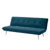 Jack & Alice Schlafsofa Timbo - Samt - Marineblau