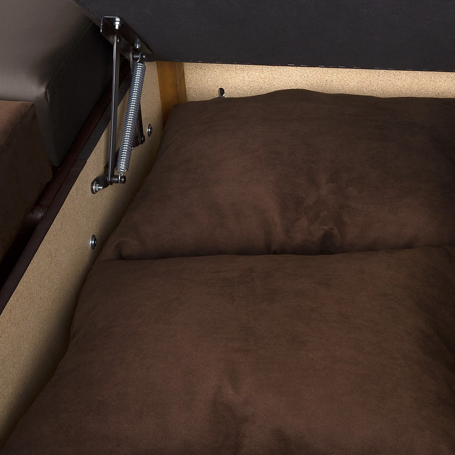 Fredriks Ecksofa Kardinya - Kunstleder / Microfaser - Dunkelbraun - Longchair davorstehend rechts 15 Fredriks Ecksofa Kardinya - Kunstleder / Microfaser - Dunkelbraun - Longchair davorstehend rechts – Bild 15