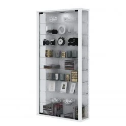 VCM Vitrinenschrank Vitrosa I - Weiß