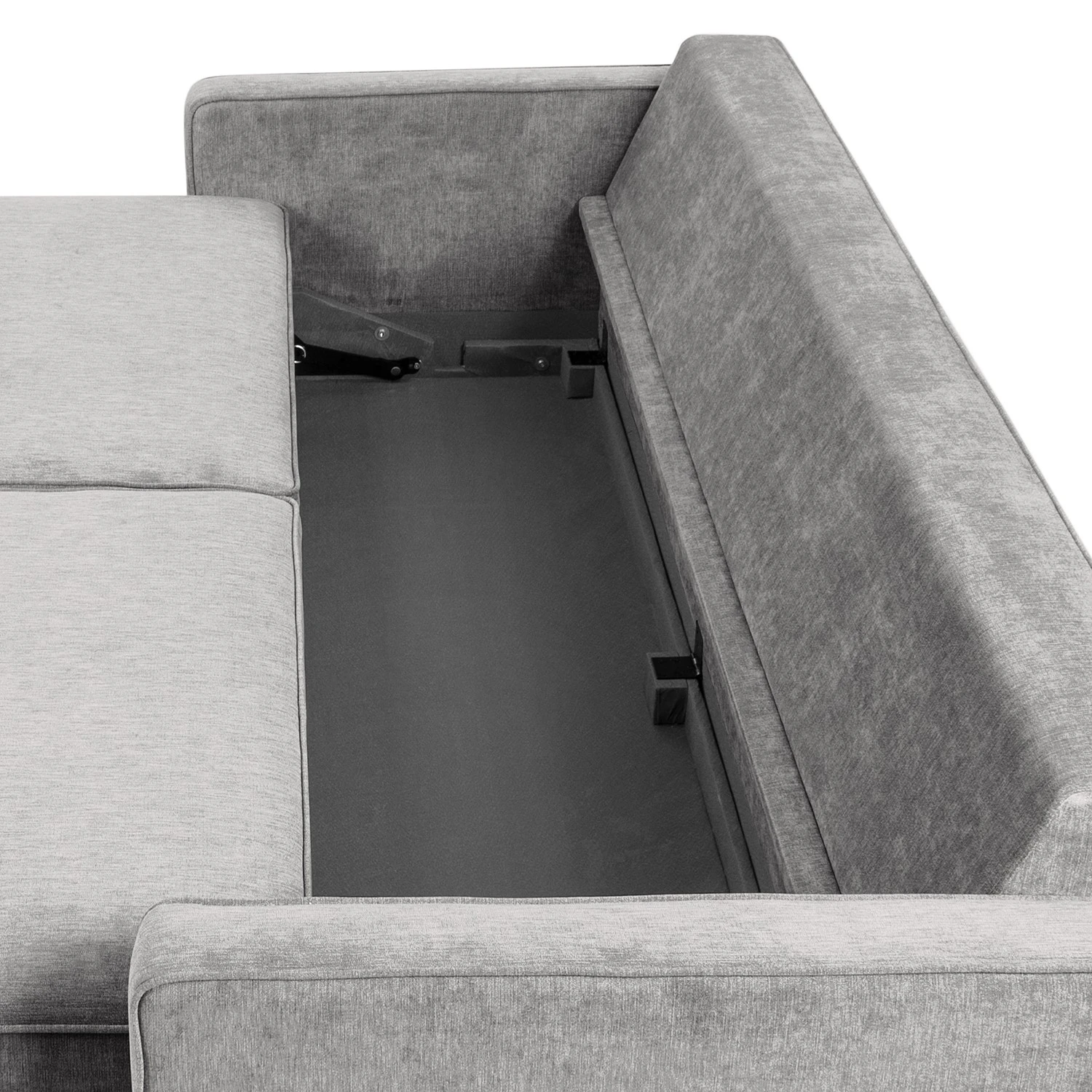 Mørteens Schlafsofa Virum - Webstoff - Grau 11 Mørteens Schlafsofa Virum - Webstoff - Grau – Bild 11