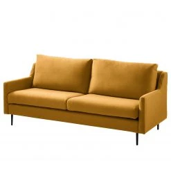 Fredriks Sofa Kenten I (2-Sitzer) - Webstoff - Gelb