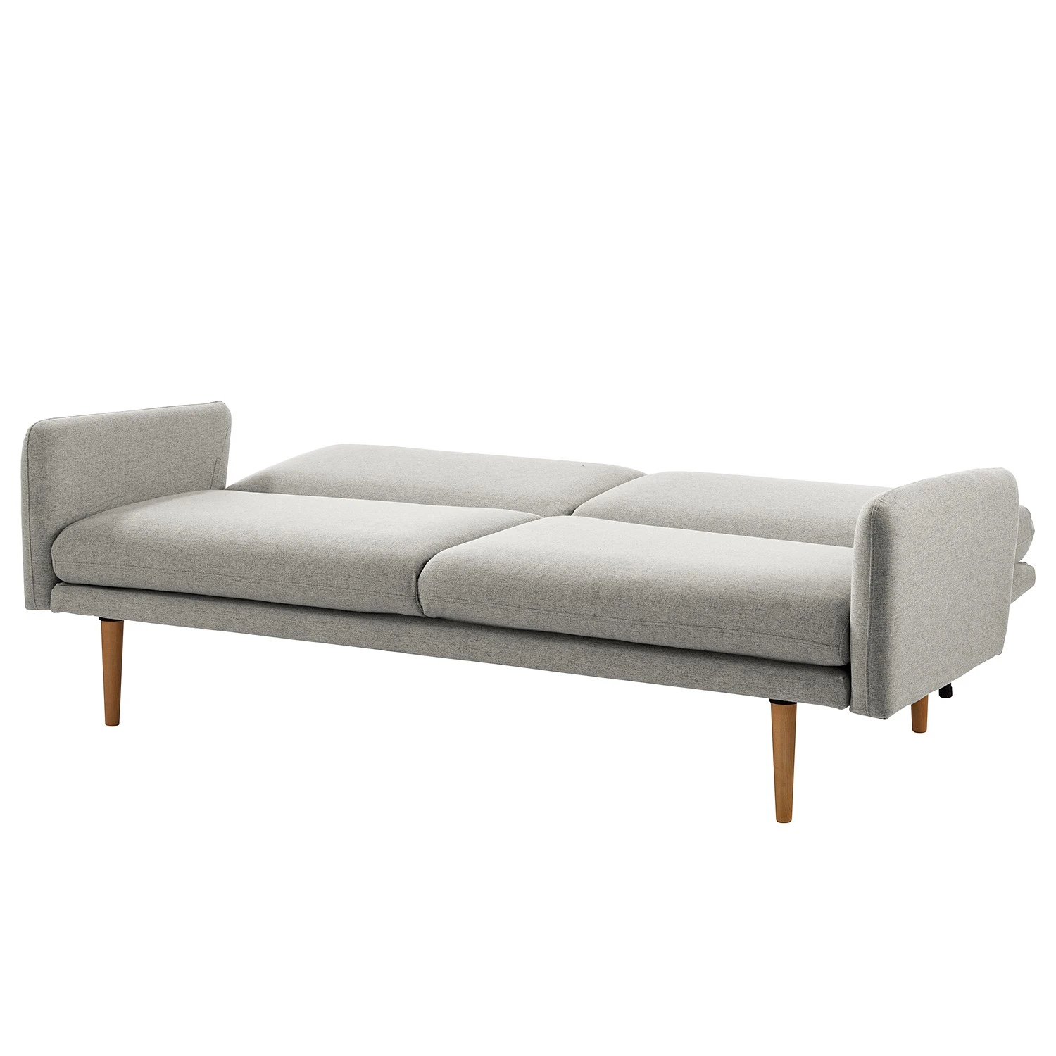 Maison Belfort Schlafsofa Lindoia - Webstoff - Hellgrau 5 Maison Belfort Schlafsofa Lindoia - Webstoff - Hellgrau – Bild 5