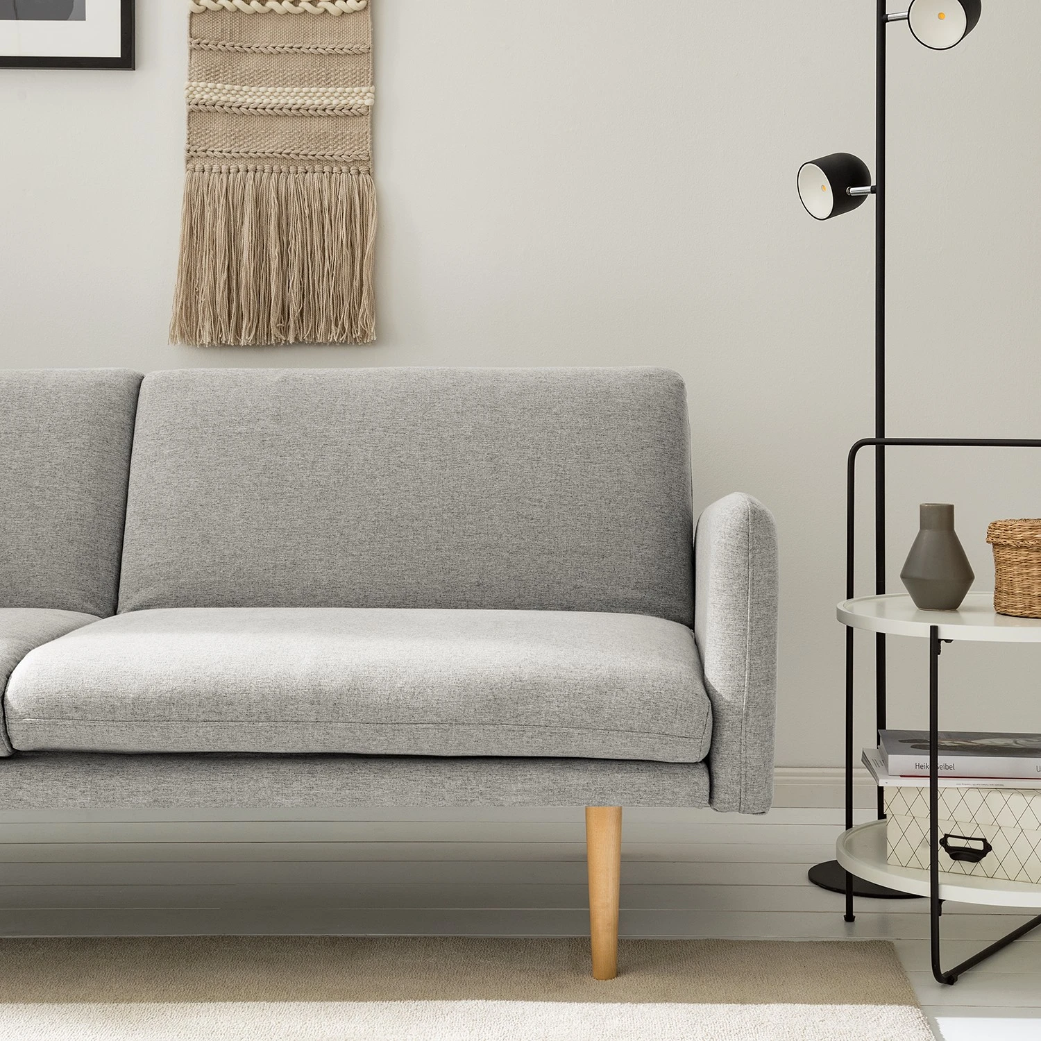 Maison Belfort Schlafsofa Lindoia - Webstoff - Hellgrau 11 Maison Belfort Schlafsofa Lindoia - Webstoff - Hellgrau – Bild 11