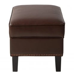 Maison Belfort Polsterhocker Migron - Kunstleder - Braun -Wohnzimmermöbel boutique en ligne 1000176673 201026 16355300073 DETAILS P000000001000176673