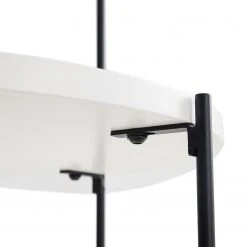 Mørteens Beistelltisch Luki - Matt Weiß / Schwarz -Wohnzimmermöbel boutique en ligne 1000176753 191129 08181600066 DETAILS P000000001000176753