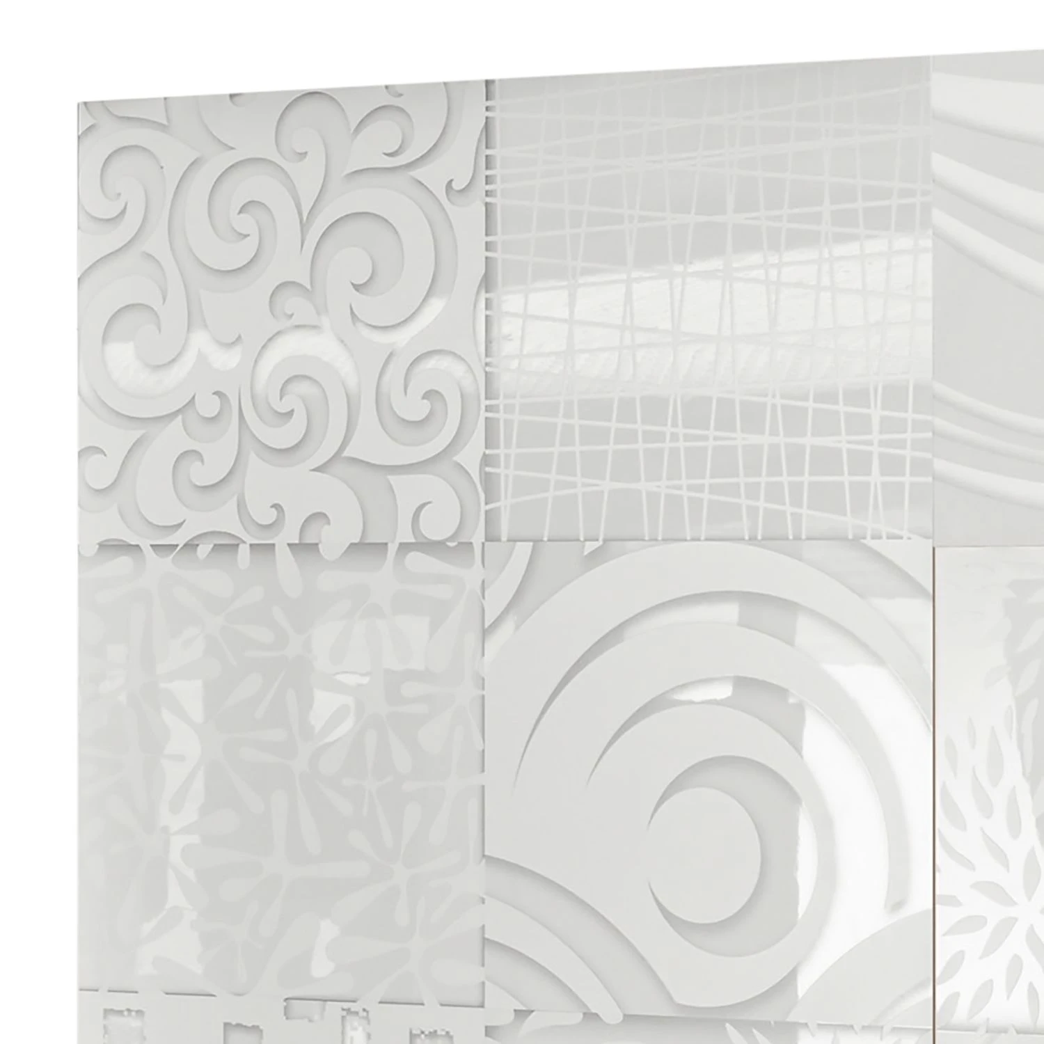 LC Spa Sideboard Miro - Hochglanz Weiß - Breite: 241 cm 4 LC Spa Sideboard Miro - Hochglanz Weiß - Breite: 241 cm – Bild 4